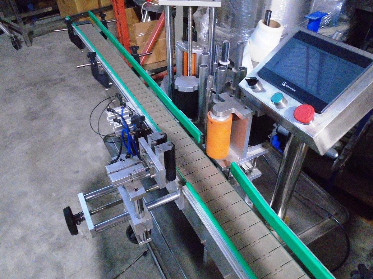 Used Like New Automatic Wraparound Bottle Labeler