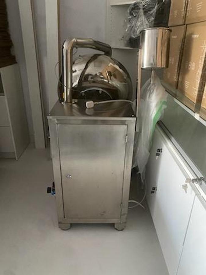 Used Like New 16 inch Diameter Stainless Steel Round Coating System