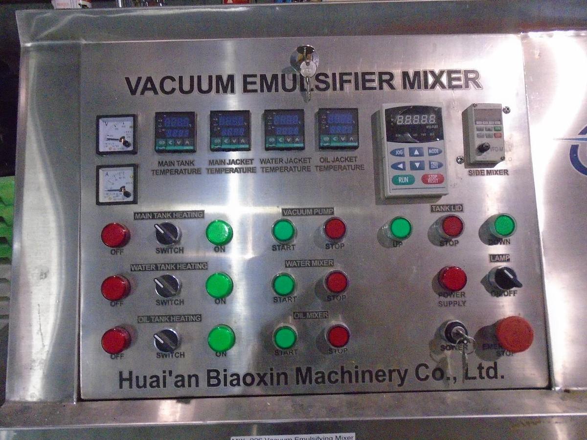Used Used Biaoxin BXZRH 100 Litre Vacuum Emulsion Mixer