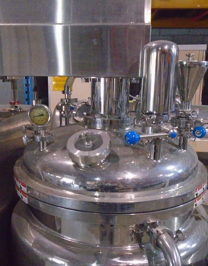 Used Used Biaoxin BXZRH 100 Litre Vacuum Emulsion Mixer