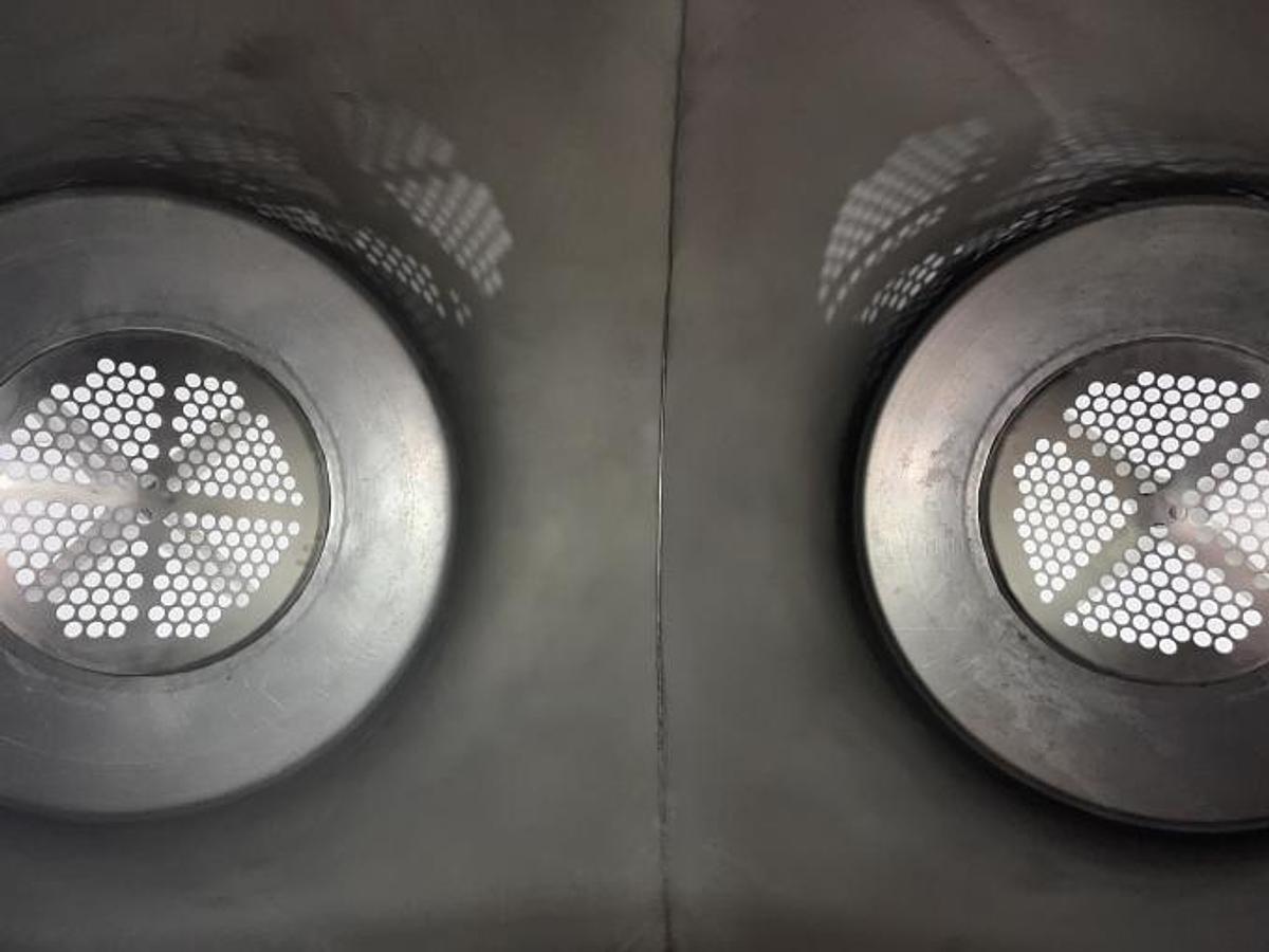 Used Used Patterson Kelley 20 Cubic Foot Stainless Steel Twin Shell V Blender