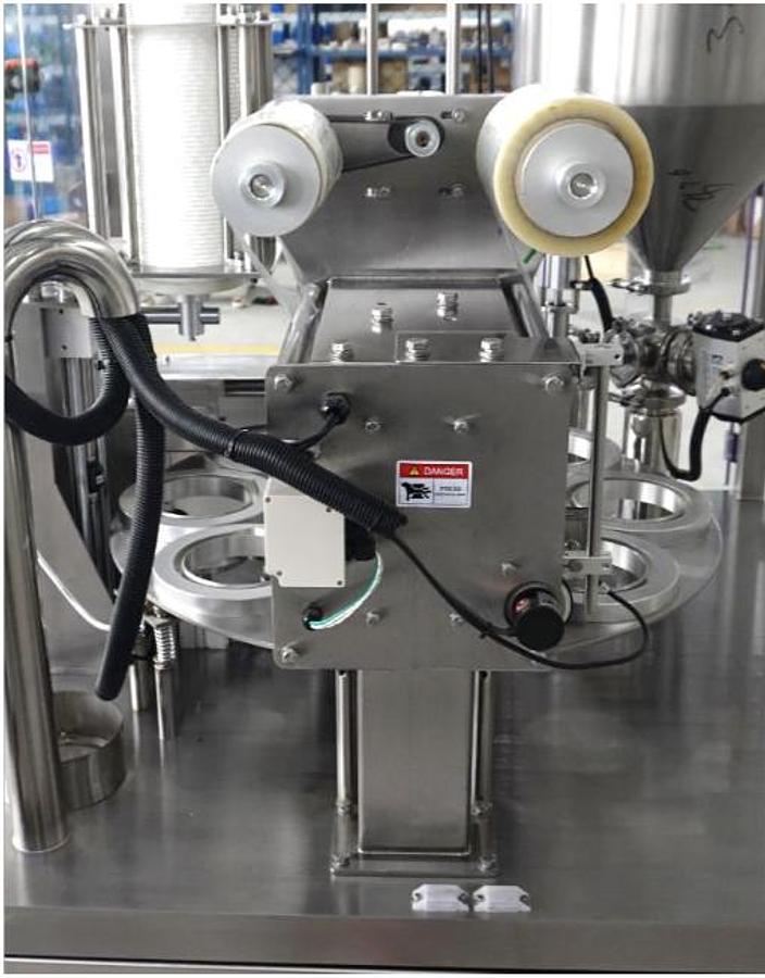 New Fully Automatic RS Rotary type Cup Filling and Sealing Machine