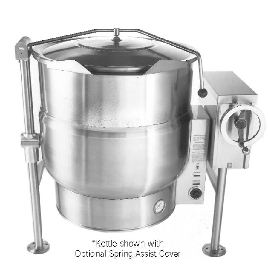 New 40, 60, 80 Gallon Stainless Steel Electric Tilting Kettles Model ELT