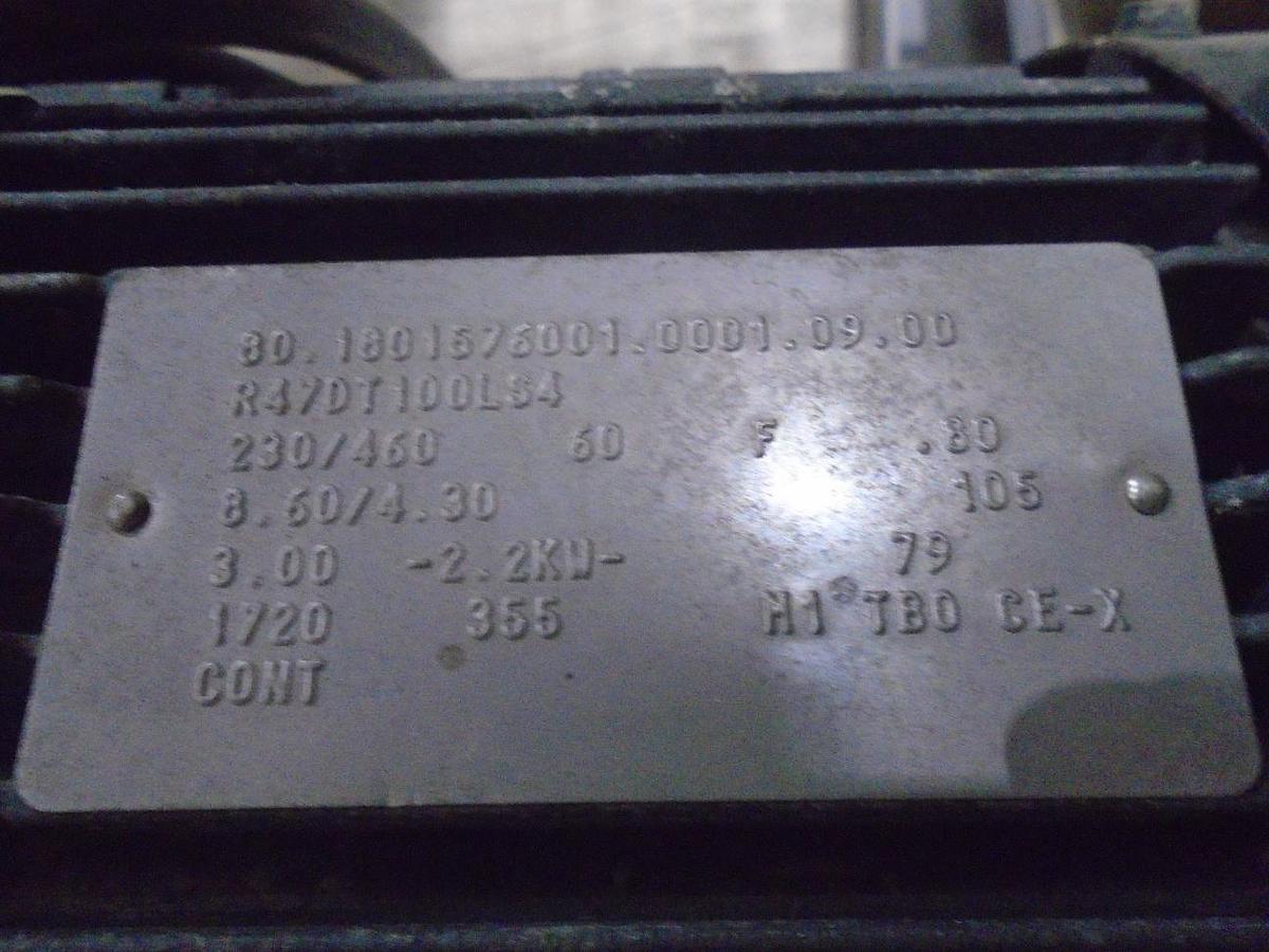 Used Used Waukesha Positive Displacement Liquid Product Transfer Pump Model 30-UI