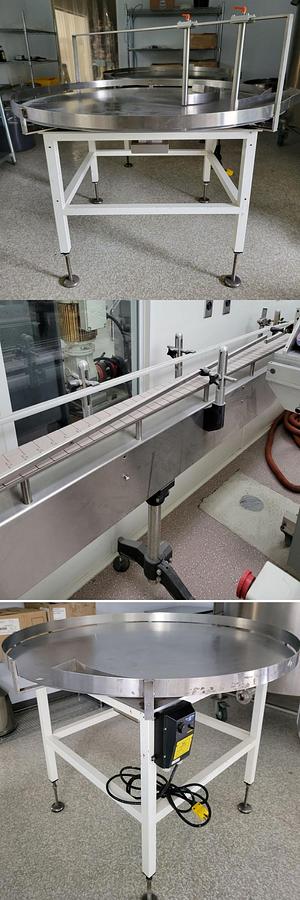 Used Used Aesus (DL Tech) 6 Head Liquid Filling Line