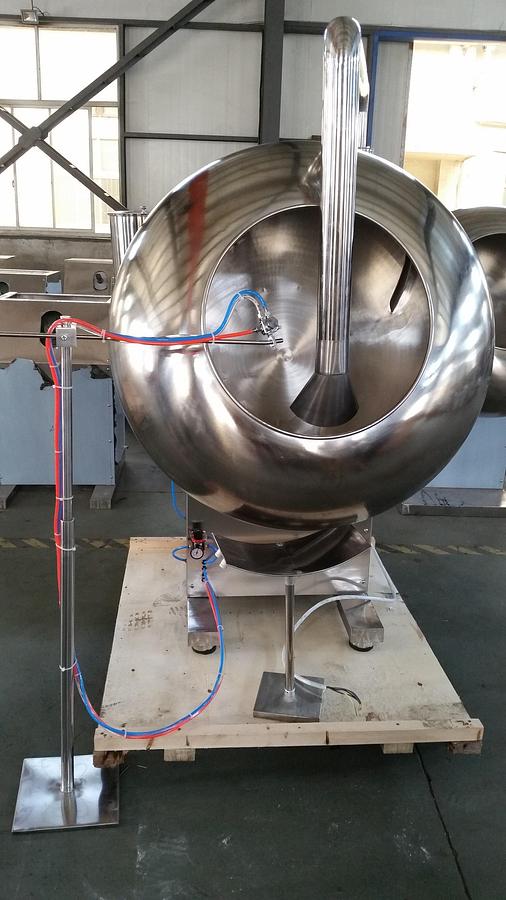 New 40 inch Stainless Steel Round Coating System Model BY-1000B