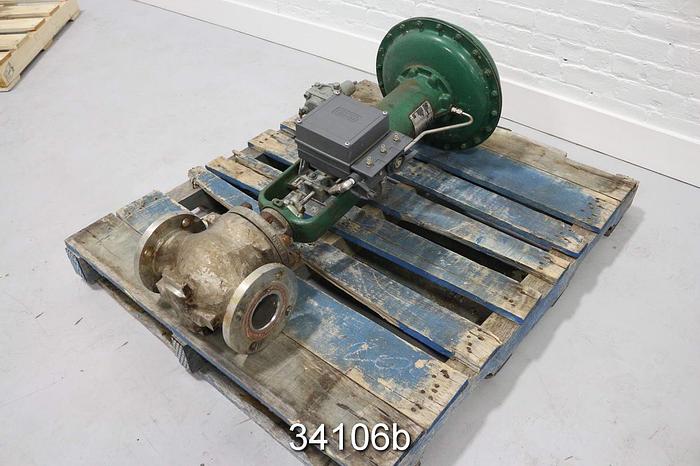 Used Fisher ET 3" Steam Valve #34106