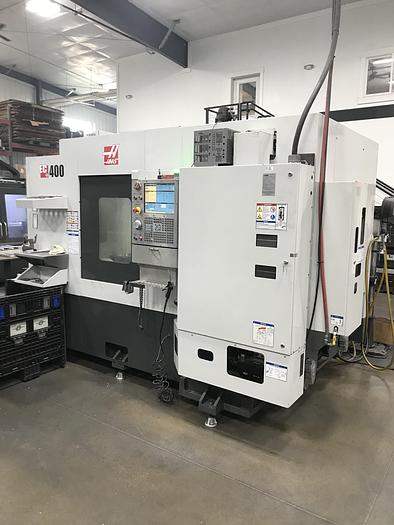 Used 2013 HAAS EC-400 4-Axis CNC Horizontal Machining Center, 12,000 RPM, WIPS, 1,000 PSI High Pressure Coolant ***Low Hours***