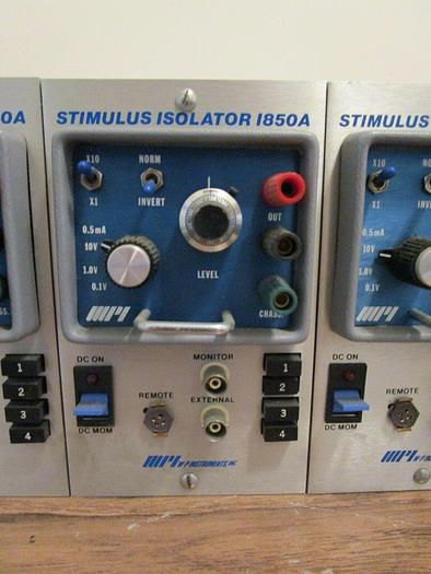 Used WPI 4 STIMULUS ISOLATOR 1850A
