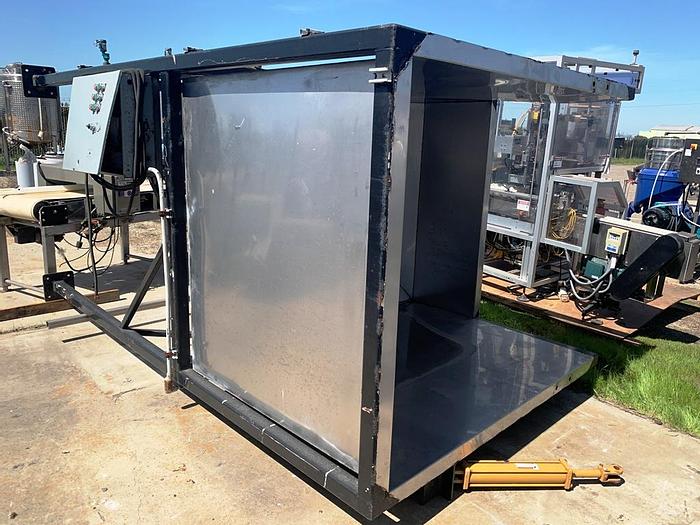 Used Hopper, 150 CF, S/st, 60" x 72" x 54", Dump Hopper #S743948