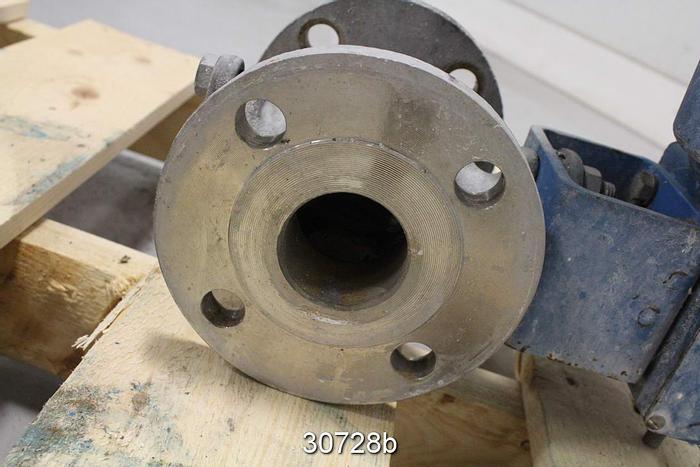 Used KTM W0401 2" Control V-Ball Valve #30728