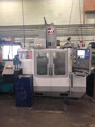 Used 30"X, 20"Y, 20"Z, HAAS, 2007, VF-2SS, CNC VERTICAL MACHINING CENTER