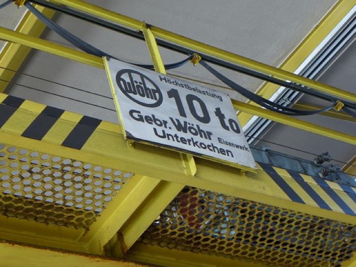 Gebraucht Brücken - Kran 10to. WÖHR