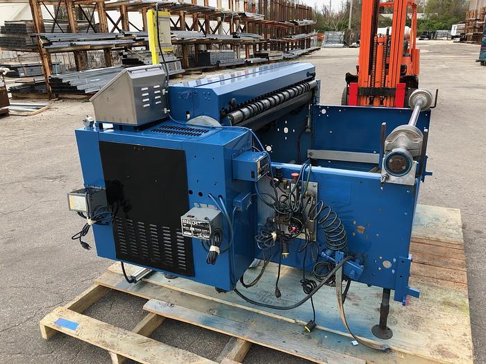 Used 60" ROSENTHAL SHEETER WA-S-5-UBVAA W/ 6" AIR CHUCKS