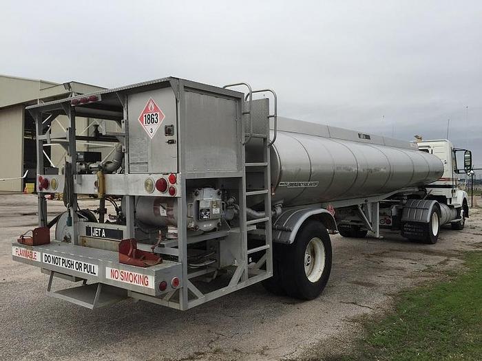 Used Unit #5100W 1997 Volvo chassis and 1989 Garsite trailer.