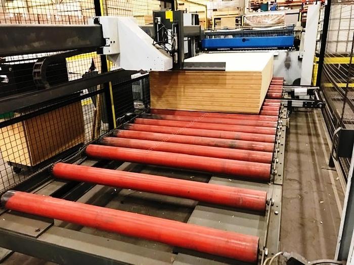 Used Simimpianti Feed Through Hot Press