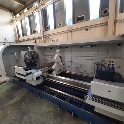 Utilisé Tour parallèle à commande numérique Marque MYDAY  Modèle TNC 1200x5000 B9