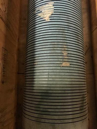 Used BOWED ROLL 7" (179MM) DIA. X 123" (3.12M) FACE