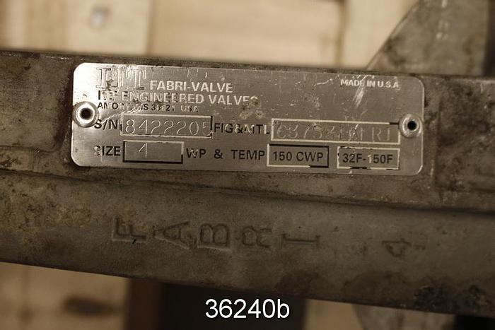 Used Fabri  Fabri 4" Hand Operated Kn #36240