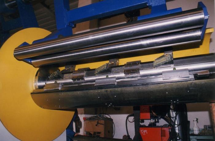 New F&P 6-15ton Powered Decoilers #3563