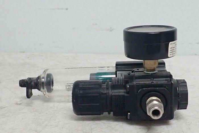 Used Excelon F72C-2AN-QL0 150 PSIG Filter w/ Norgren R72G-2AK-RFN 300 PSIG Regulator
