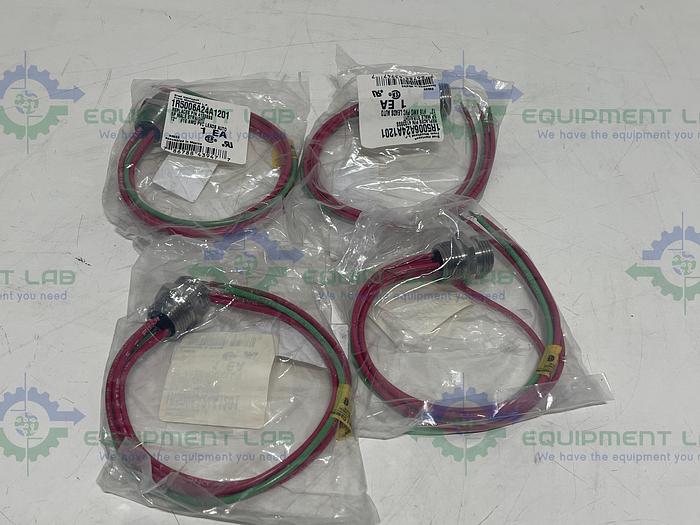 Lot of 2- Brad Harrison 1R5006A24A1201 Male 5 Pin Sensor Connector