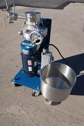Used GREERCO VERTICAL COLLOID MILL - MODEL W-250-V - 316 S/S - XP