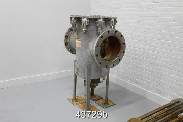 Used Eriez Magnetic Trap, 14x14, 15 Magnetic Tubes #43729