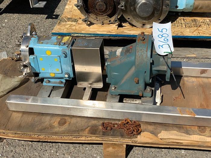 Used Waukesha Model 015 Positive Displacement Pump