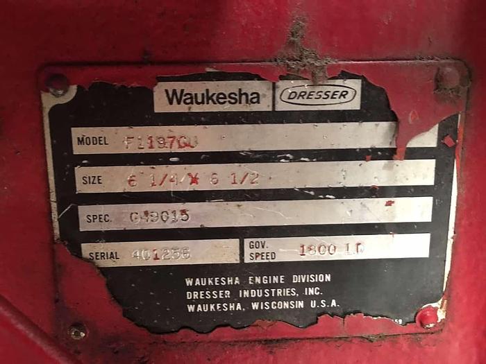 Used Waukesha F1197