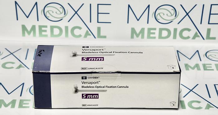 COVIDIEN UNVCA5STF, VERSAPORT BLADELESS OPTICAL FIXATION CANNULA, 5MM, BOX OF 6