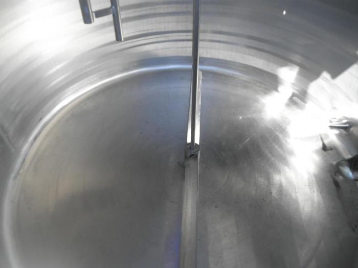 Used Tank, 450 Gallon, S/st, Cherry Burrell, Processor, DT/FB, #S741428