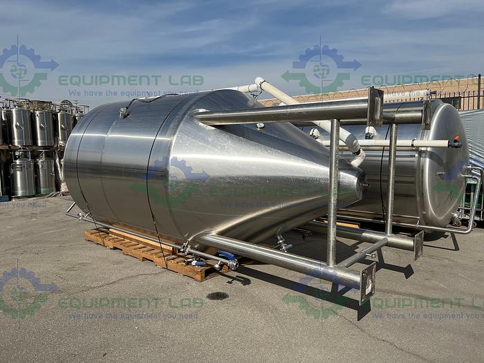 Used LMC   2100 Gallon Stainless Steel Jacketed Fermentation Tank