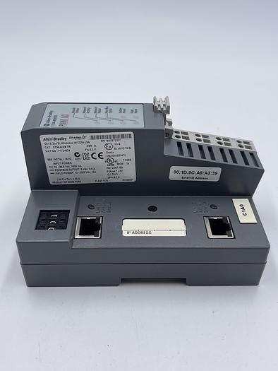Used Allen-Bradley 1734-AENTR SER A FW 3.011 