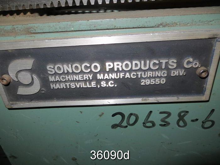 Used Sonoco 8958 Core Cutter And Notcher #36090