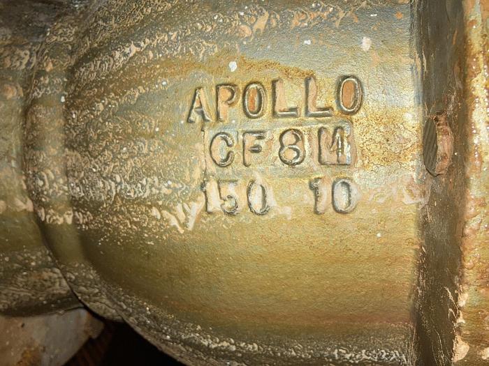 Used 10" STAINLESS BALL VALVE