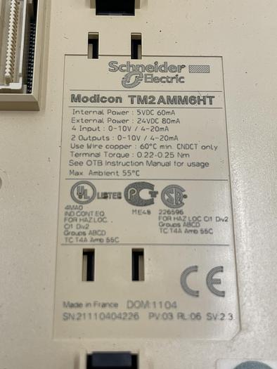 Used Schneider Electric TM2AMM6HT
