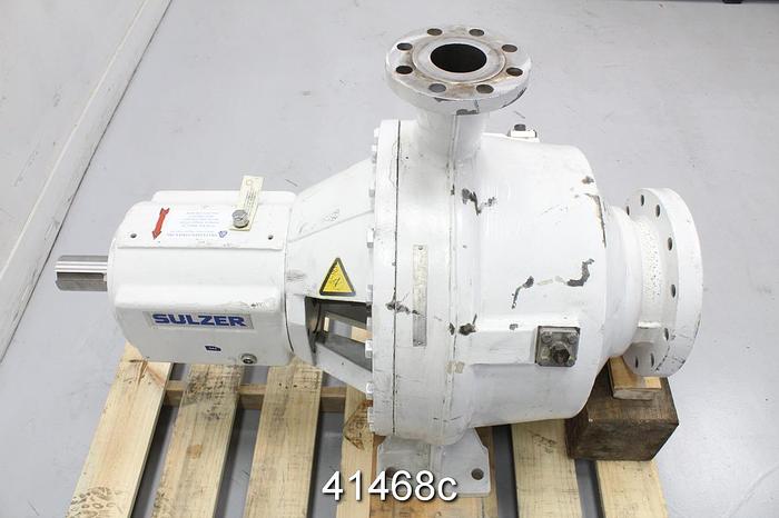 Refurbished Sulzer LST51-3 Pump, Duplex Stainless Steel Casing, 6-Vane Impeller #41468