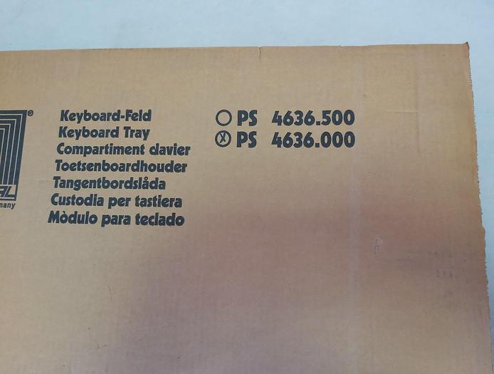 Caja para teclado, tablero de armario, PS 4636.000 Rittal, nuevo