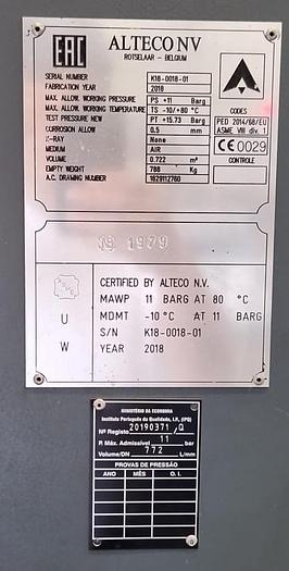 Usado 2018 Atlas Copco modelo NGP240