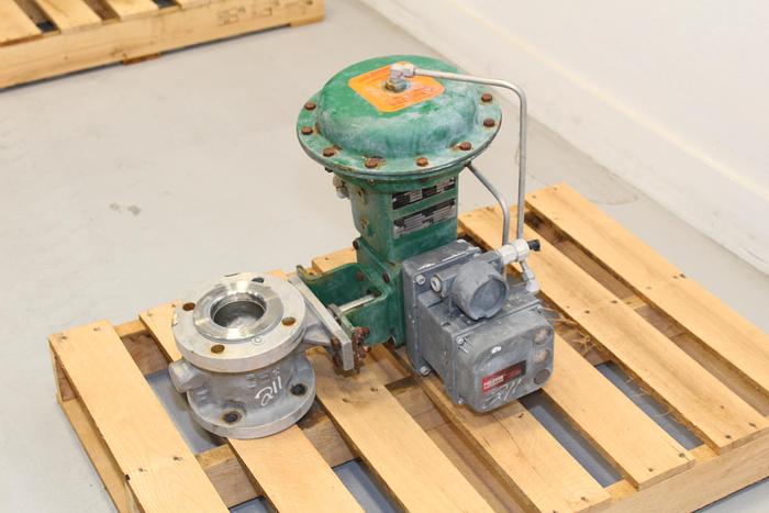 Used Fisher 3" V150 Series B Vee Ball Valve #43955