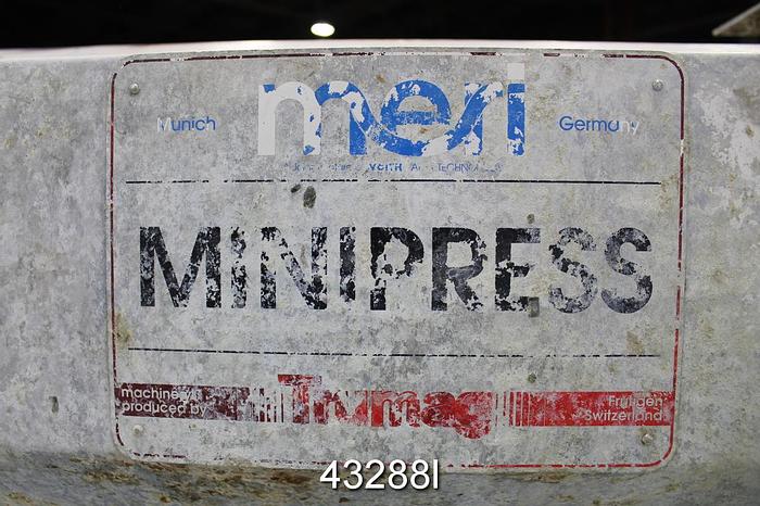 Used Meri Mini Press With Platform #43288