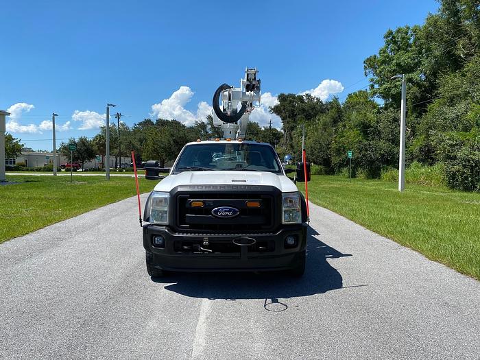 Used 2012 Ford F550 4x4 Extended Cab Altec AT40G 45ft Bucket Truck - P79210