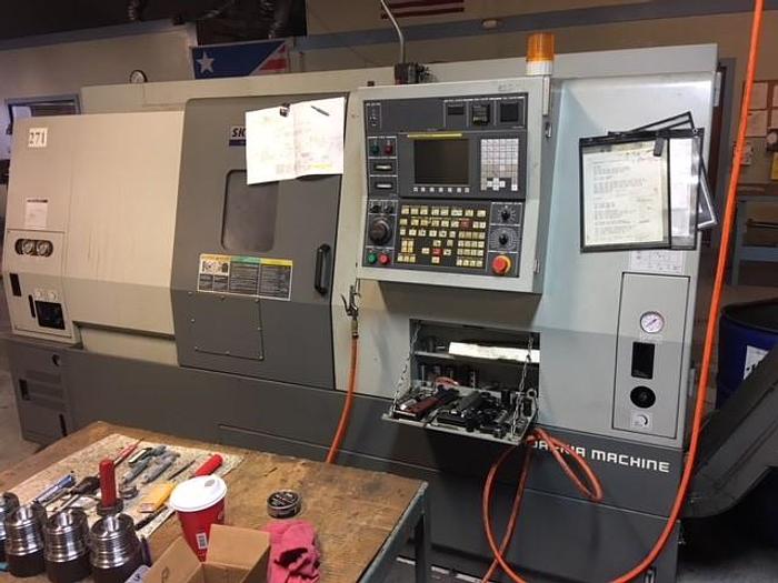 2007 Hyundai Kia SKT-15LM CNC Lathe