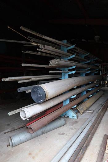 Used CANTILEVER RACKS WITH CONTENTS