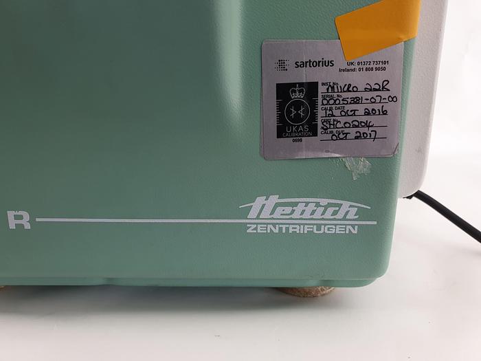 Used Hettich Micro 22 R Centrifuge