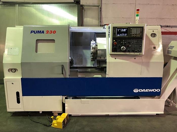Usato TORNIO DAEWOO PUMA 230 LB CNC FANUC - 18
