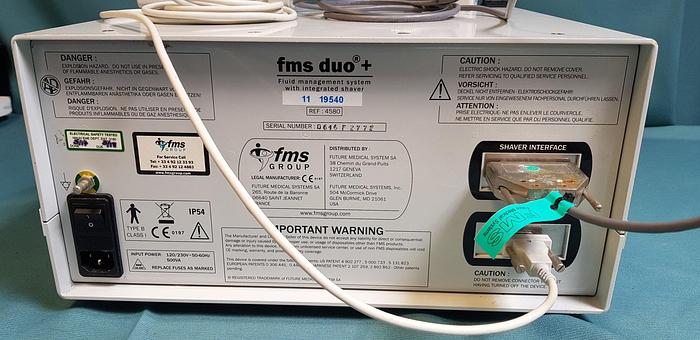 D'occasion FMS Arthroscopy Duo+ Fluid Management System mit integriertem Shaver