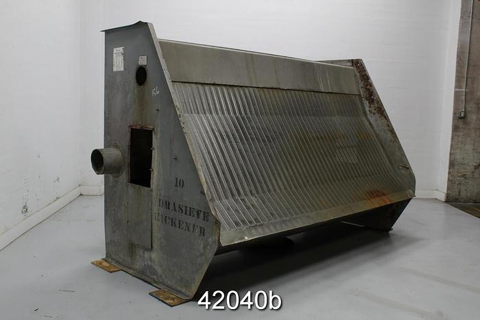Used Bauer D554696 10' Inclined Thickener, .020" Slots #42040