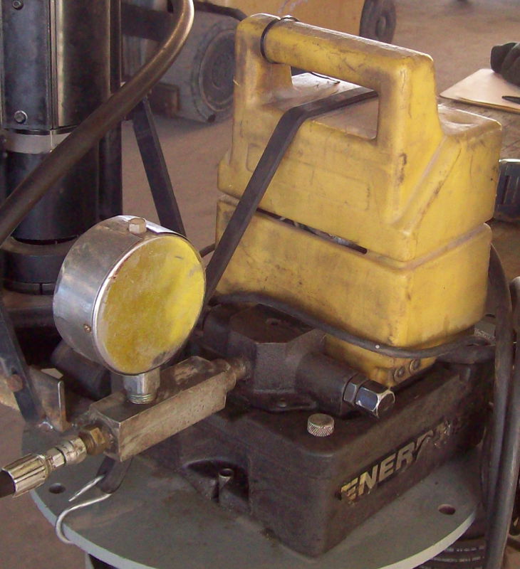 Used Enerpac Model PUJ1200B Hydraulic Unit; S/N 04889C